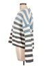 Mi ami 100% Polyester Stripes Blue Pullover Sweater Size L - photo 5