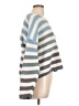 Mi ami 100% Polyester Stripes Blue Pullover Sweater Size L - photo 4