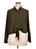 Express Green Long Sleeve Blouse Size XL - photo 1