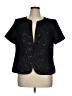 Alex Evenings 100% Polyester Black Blazer Size 1X - photo 1