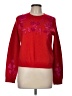 Kate Spade New York 100% Wool Floral Red Wool Pullover Sweater Size M - photo 1