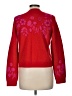 Kate Spade New York 100% Wool Floral Red Wool Pullover Sweater Size M - photo 2