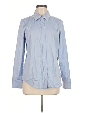 Liz Claiborne Long Sleeve Button-Down Shirt (view 1)