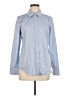Liz Claiborne Blue Long Sleeve Button-Down Shirt Size 8 - photo 1