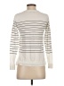 Bass 100% Cotton Stripes Ivory Pullover Sweater Size XS - photo 2