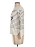 Bass 100% Cotton Stripes Ivory Pullover Sweater Size XS - photo 5