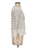Bass 100% Cotton Stripes Ivory Pullover Sweater Size XS - photo 4