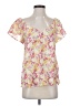 Staccato Pink Short Sleeve Blouse Size S - photo 1