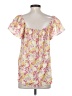 Staccato Pink Short Sleeve Blouse Size S - photo 2