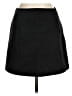 Express Solid Black Casual Skirt Size 8 - photo 2