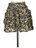 No Strings Attached 100% Rayon Floral Yellow Casual Skirt Size XS - photo 1