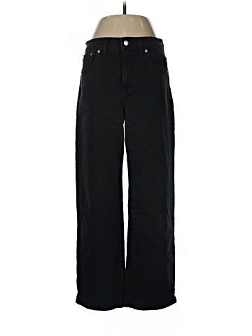 Madewell The Petite Perfect Vintage Wide-Leg Jean in Belmere Wash (view 1)