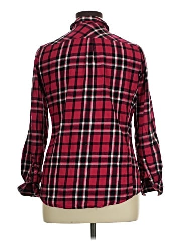 Great Northwest Indigo Long Sleeve Button-Down Shirt (view 2)