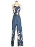 ChicMe Graphic Blue Jumpsuit Size S - photo 1