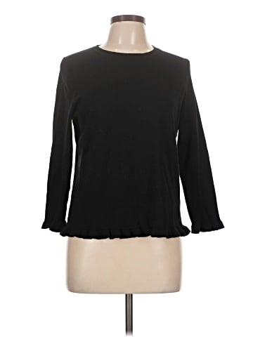 Ann Taylor Factory 3/4 Sleeve T-Shirt (view 1)