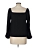 Madewell Black Long Sleeve Blouse Size L - photo 2
