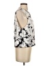 Soul 100% Nylon Silver Sleeveless Blouse Size S - photo 4