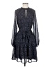 Evereve Paisley Blue Cocktail Dress Size S - photo 1