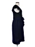 Moth Color Block Blue Cocktail Dress Size S - photo 4