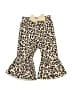 Unbranded Animal Print Gold Snow Pants With Bib Size 80 cm / US 12-18 MO - photo 1
