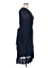 Scoop Animal Print Blue Cocktail Dress Size XL - photo 4