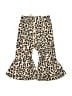 Unbranded Animal Print Gold Snow Pants With Bib Size 80 cm / US 12-18 MO - photo 2
