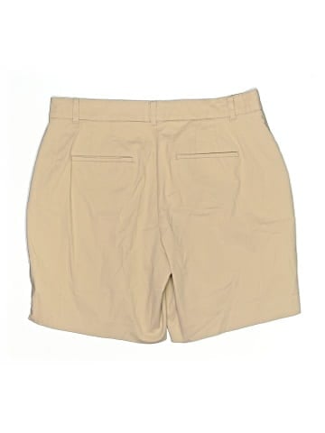 Ann Taylor Khaki Shorts (view 2)