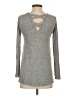 Iz Byer Gray Pullover Sweater Size XS - photo 2