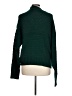 Double Zero 100% Acrylic Solid Green Turtleneck Sweater Size L - photo 2