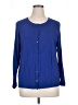 Sejour Blue Long Sleeve Top Size 1X - photo 1