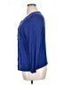 Sejour Blue Long Sleeve Top Size 1X - photo 5