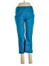 Express Color Block Blue Casual Pants Size 9 - 10 - photo 1