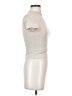Shein Ivory Short Sleeve Turtleneck Size 2 - photo 4