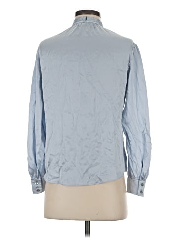 Rebecca Taylor Long Sleeve Silk Top (view 2)