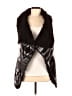 Me Jane Black Faux Fur Vest Size M - photo 1