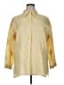 Assorted Brands 100% Ramie Yellow 3/4 Sleeve Blouse Size 16 - photo 1