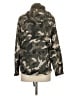 Ci Sono 100% Polyester Camo Green Windbreaker Size S - photo 2