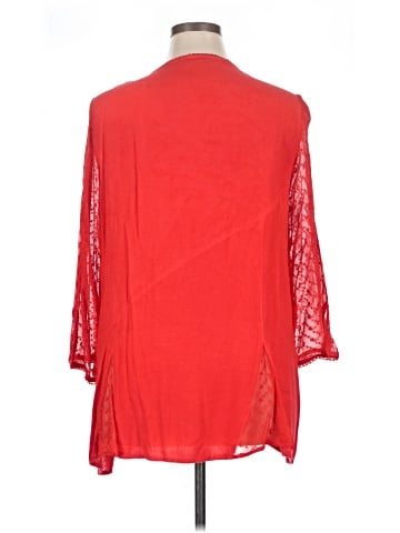 Added Dimension for Catherines 3/4 Sleeve Blouse (view 2)