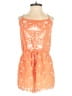 E by Eloise Hearts Orange Romper Size XS - photo 1