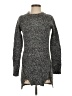 Derek Heart 100% Acrylic Tweed Gray Pullover Sweater Size S - photo 1