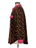 Shein 100% Polyester Animal Print Brown Coat Size M - photo 5