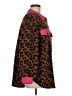 Shein 100% Polyester Animal Print Brown Coat Size M - photo 4