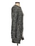 Derek Heart 100% Acrylic Tweed Gray Pullover Sweater Size S - photo 4