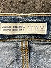 Zara Basic Hearts Blue Denim Shorts Size 2 - photo 3