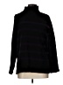 Assorted Brands Stripes Black Turtleneck Sweater Size L (estimated) - photo 1