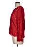 Rose + Olive Red Long Sleeve Blouse Size M - photo 5