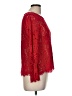 Rose + Olive Red Long Sleeve Blouse Size M - photo 4