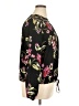 Apt. 9 100% Polyester Floral Black Long Sleeve Blouse Size XL - photo 4