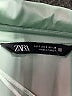 Zara 100% Polyester Solid Green Long Sleeve Blouse Size S - photo 8