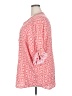 Cathy 100% Viscose Pink 3/4 Sleeve Blouse Size 2X - photo 5